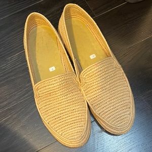 Raffia mocassin I bought in Morrocco